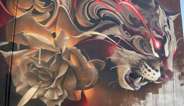 Cheste, un referente del arte urbano: el mural “Ocelote Ornamental” de Triso Paz, premiado como el mejor del mundo